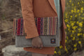 Handmade Hemp Laptop Sleeve: Unique Patterned 15-inch Laptop Case