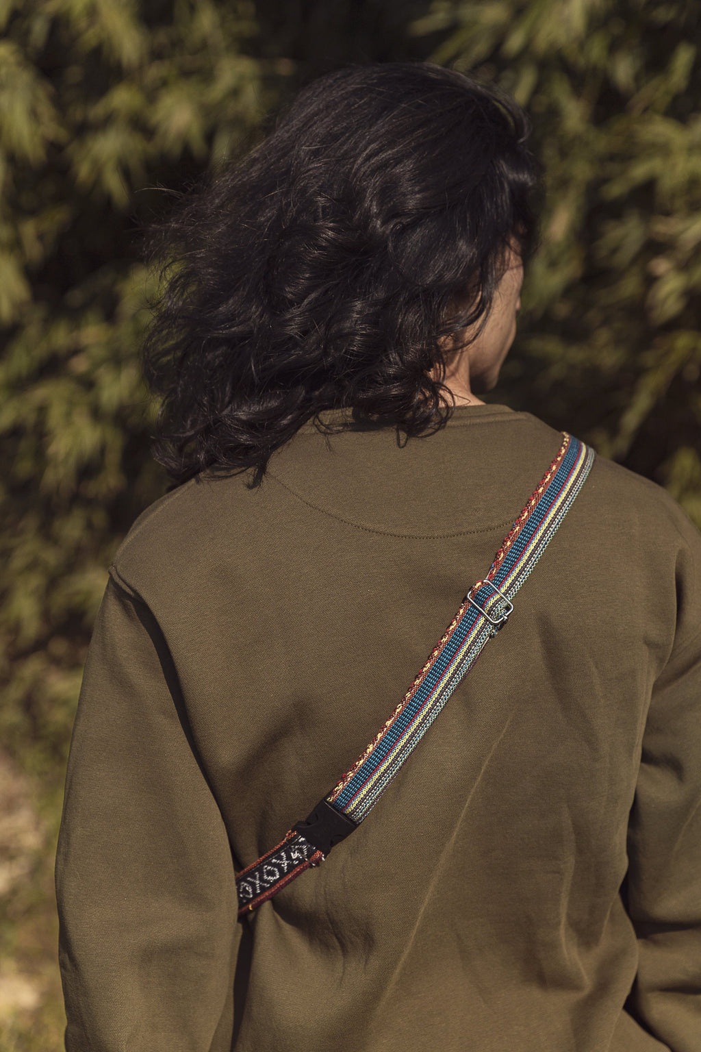 Handmade Hemp Crossbody Bag: Boho Festival Waist Bag