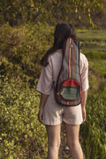 Handmade Hemp Ukulele Bag: With Shoulder Straps & Wall Mount