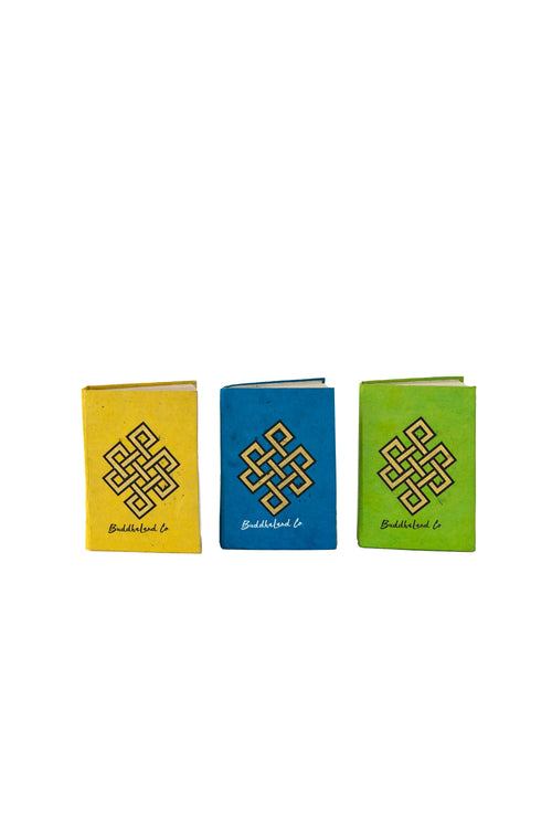 Hand Pressed Lokta Paper Notebook: Travel Journal Diary